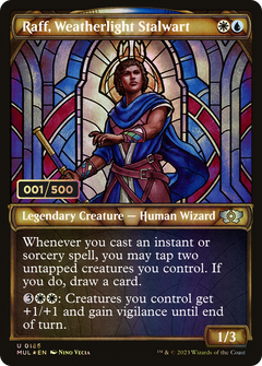 Raff, Weatherlight Stalwart (Serialized) [Multiverse Legends]-1