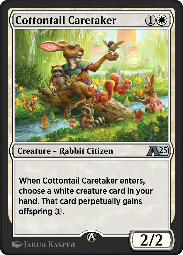 Cottontail Caretaker (YBLB-002) - Alchemy: Bloomburrow-1