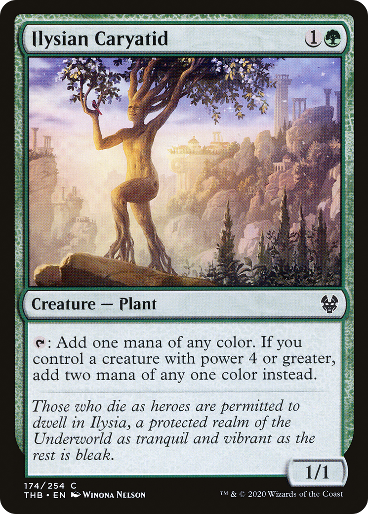 Ilysian Caryatid [Theros Beyond Death]-1