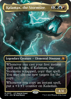 Kalamax, the Stormsire (Borderless) [The Lost Caverns of Ixalan Special Guests]-1