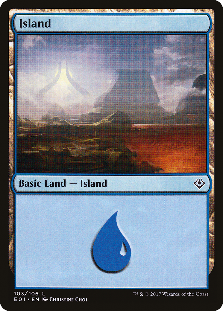 Island (103) [Archenemy: Nicol Bolas]-1