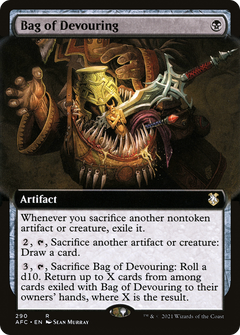 Bag of Devouring (Extended Art) [Dungeons & Dragons: Adventures in the Forgotten Realms Commander]-1