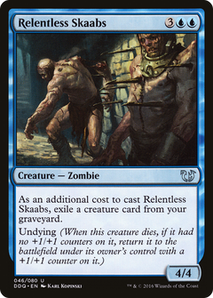 Relentless Skaabs [Duel Decks: Blessed vs. Cursed]-1