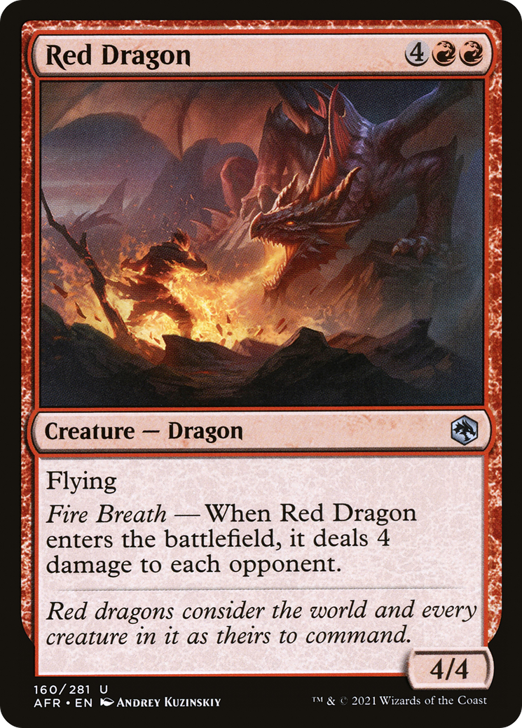 Red Dragon [Dungeons & Dragons: Adventures in the Forgotten Realms]-1
