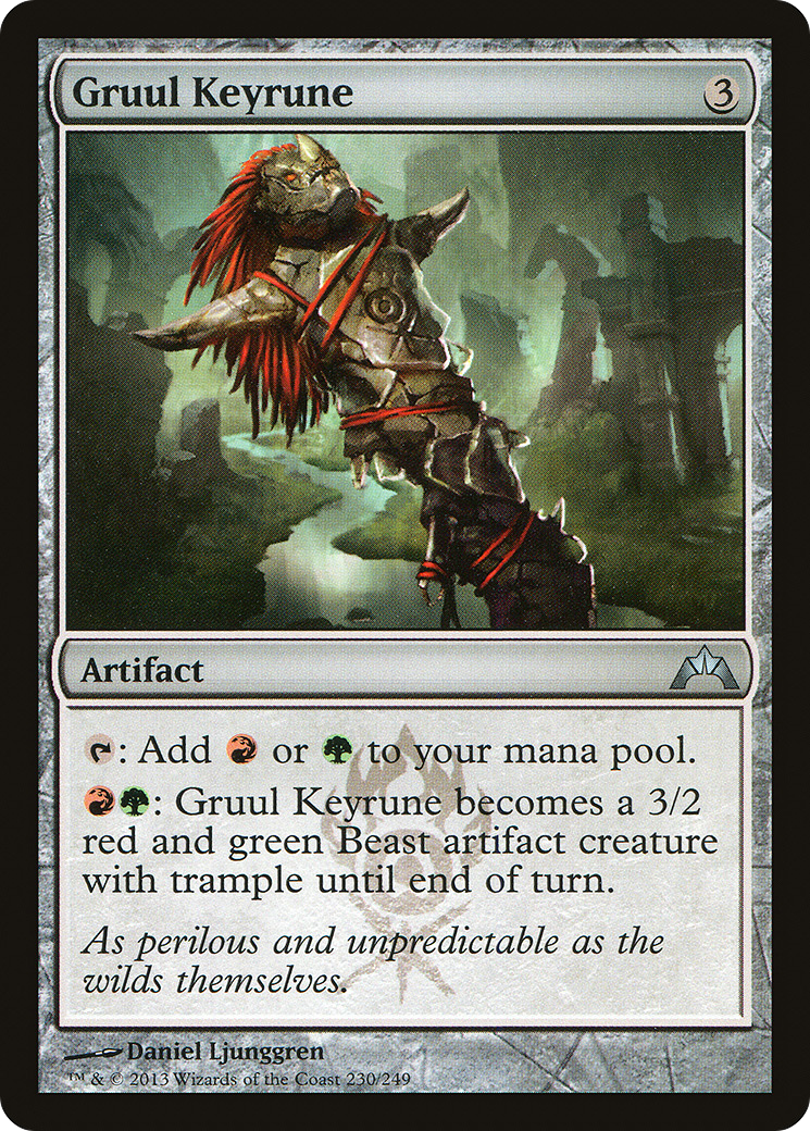 Gruul Keyrune [Gatecrash]-1