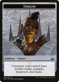 Domri Rade Emblem [Modern Masters 2017 Tokens]-1