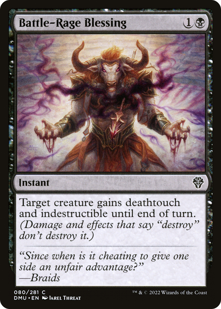 Battle-Rage Blessing [Dominaria United]-1