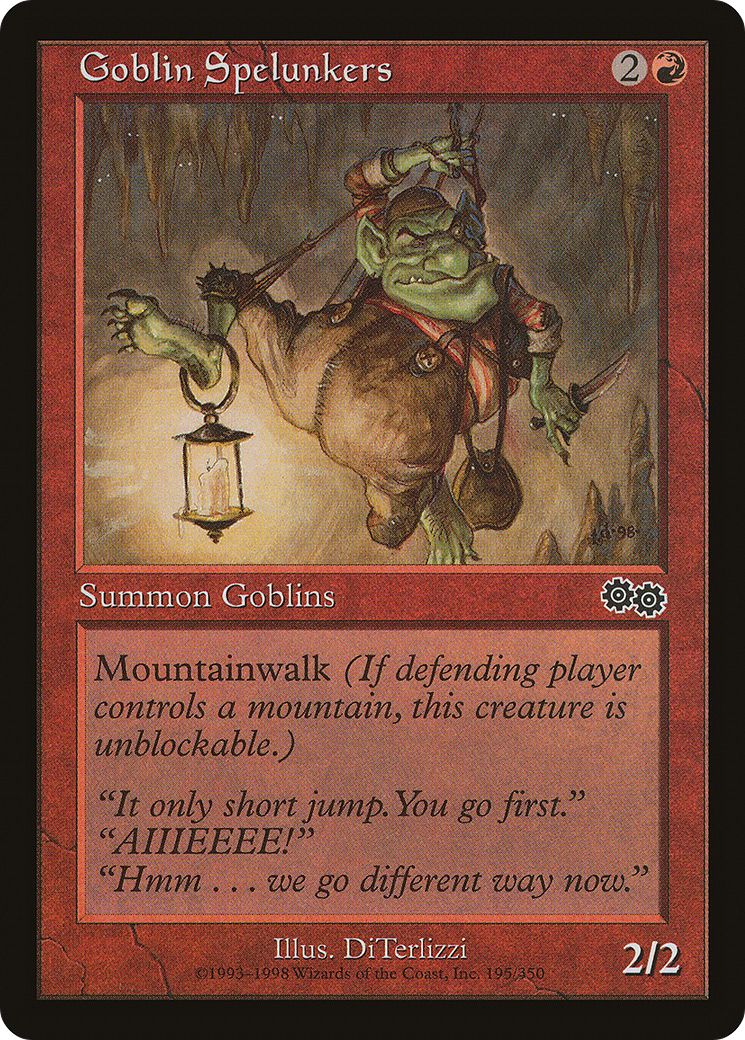 Goblin Spelunkers [Urza's Saga]-1