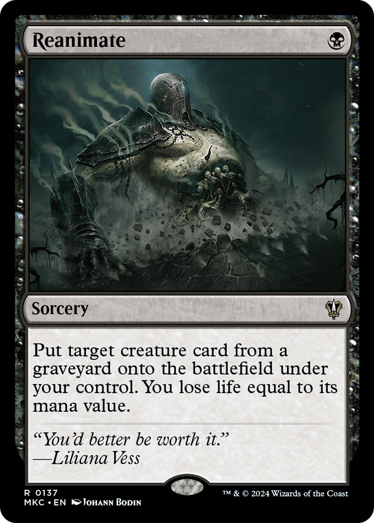 Reanimate [Murders at Karlov Manor Commander]-1
