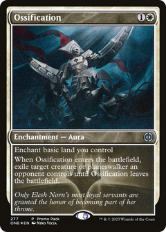 Ossification (Promo Pack) [Phyrexia: All Will Be One Promos]-1