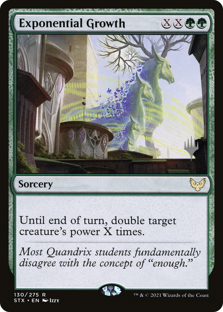 Exponential Growth (Promo Pack) [Strixhaven: School of Mages Promos]-1