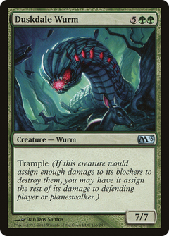 Duskdale Wurm [Magic 2013]-1