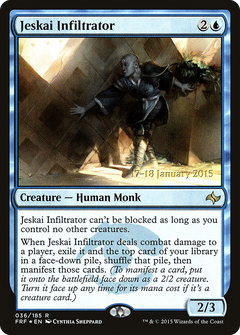 Jeskai Infiltrator [Fate Reforged Prerelease Promos]-1
