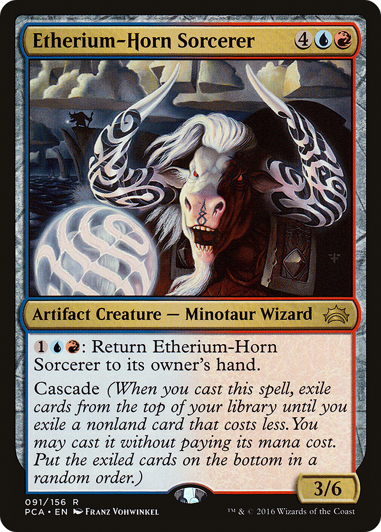 Etherium-Horn Sorcerer [Planechase Anthology]-1
