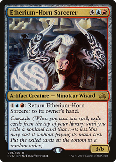 Etherium-Horn Sorcerer [Planechase Anthology]-1