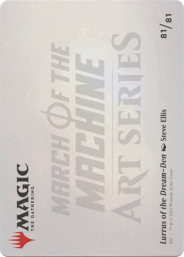Lurrus of the Dream-Den // Lurrus of the Dream-Den (AMOM-081) - March of the Machine Art Series (Borderless) Foil-2