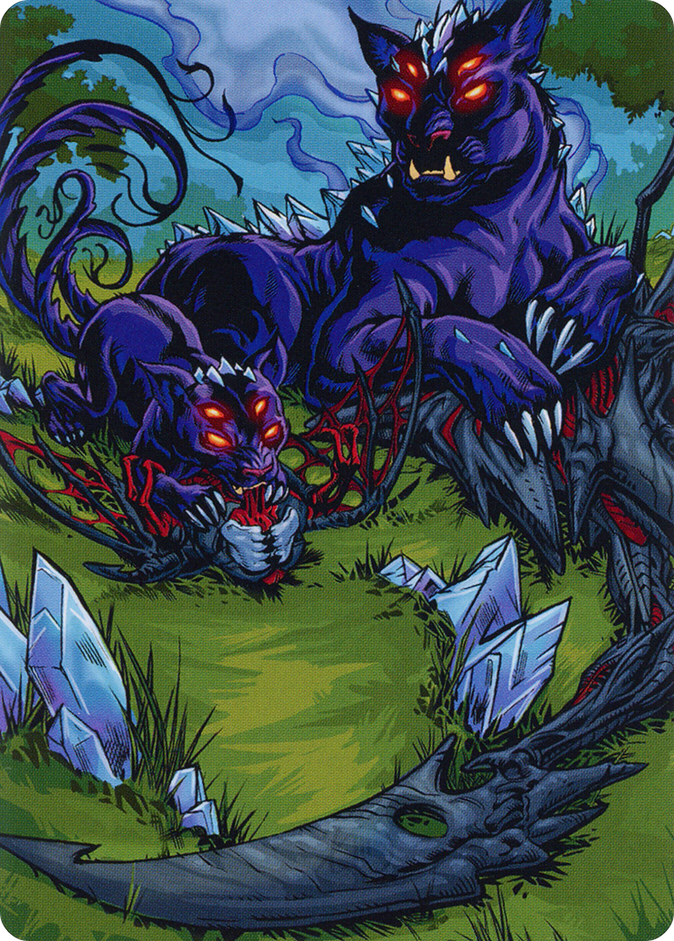 Lurrus of the Dream-Den // Lurrus of the Dream-Den (AMOM-081) - March of the Machine Art Series (Borderless) Foil-3