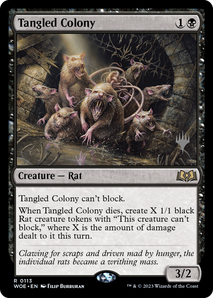 Tangled Colony (Promo Pack) [Wilds of Eldraine Promos]-1