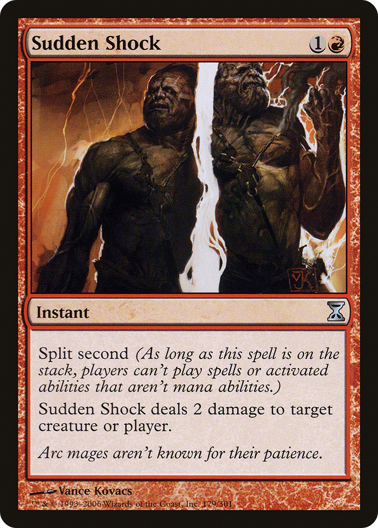 Sudden Shock [Time Spiral]-1