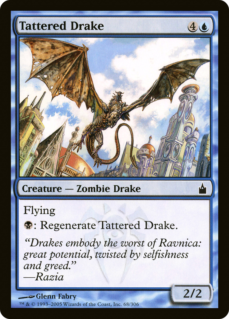 Tattered Drake [Ravnica: City of Guilds]-1