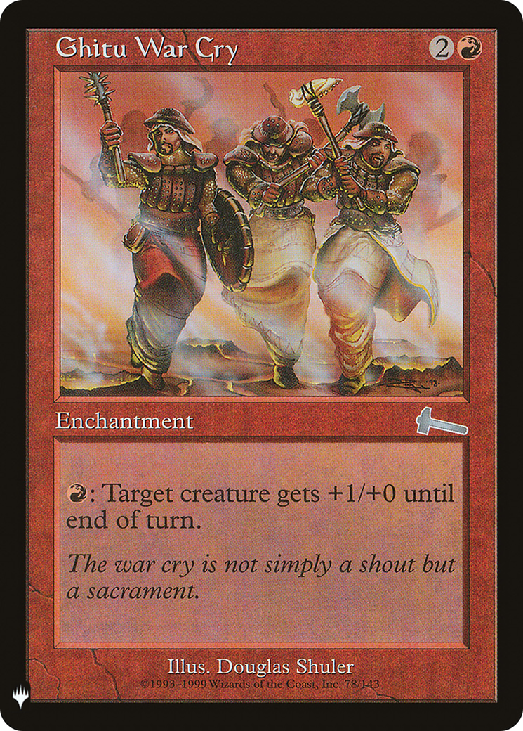 Ghitu War Cry [Mystery Booster]-1