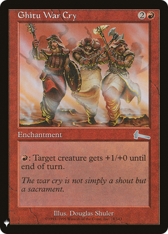 Ghitu War Cry [Mystery Booster]-1