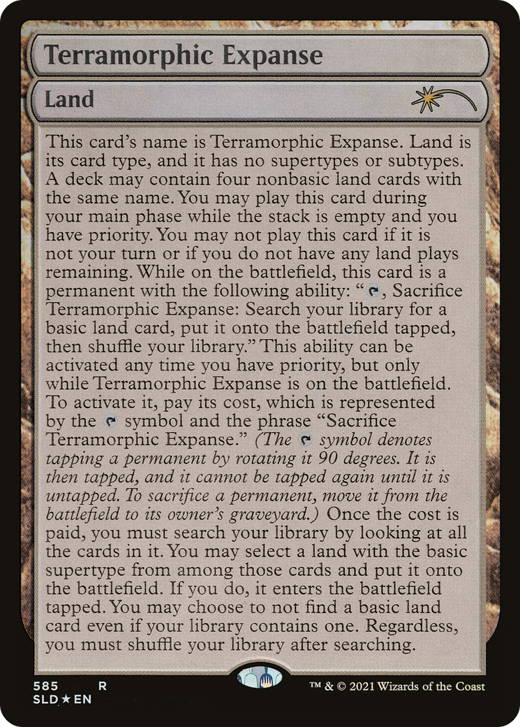 Terramorphic Expanse (Full Text) [Secret Lair Drop Promos]-1