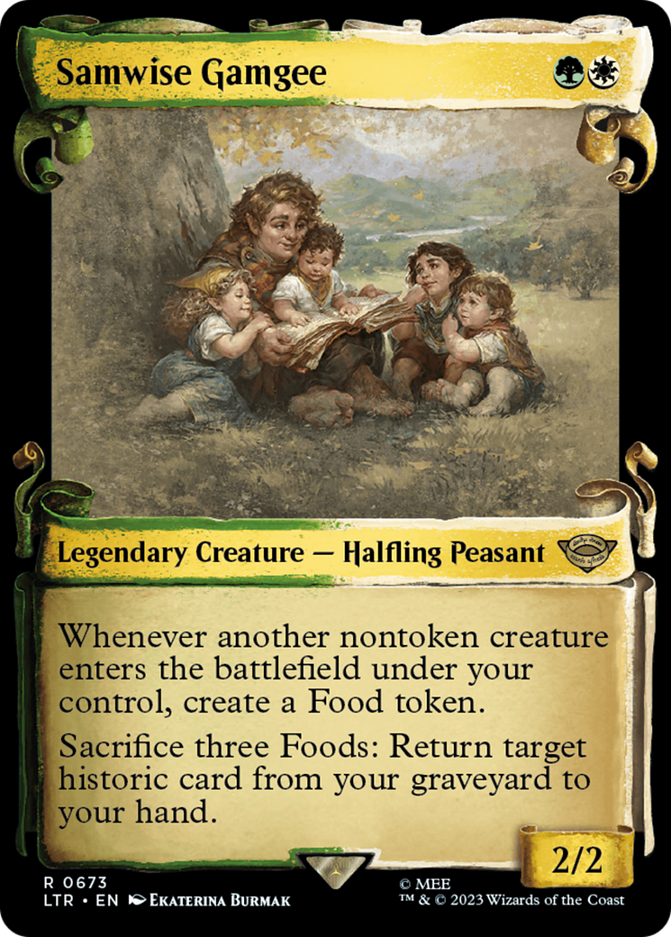 Samwise Gamgee [The Lord of the Rings: Tales of Middle-Earth Showcase Scrolls]-1