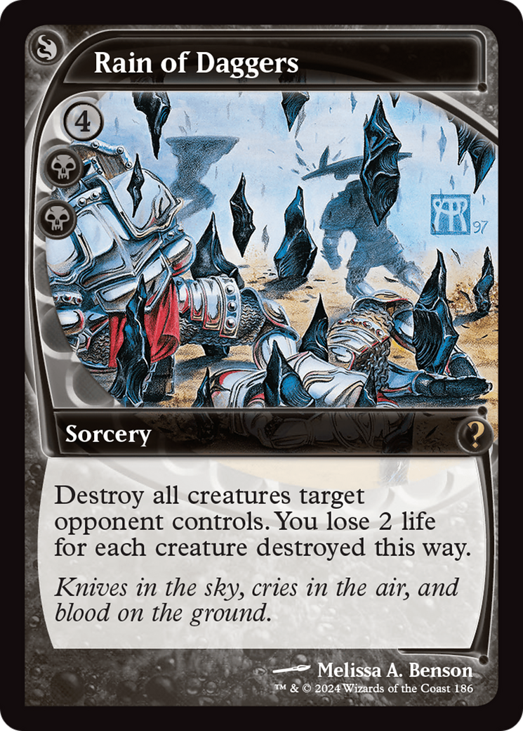Rain of Daggers (Future Sight) [Mystery Booster 2]-1