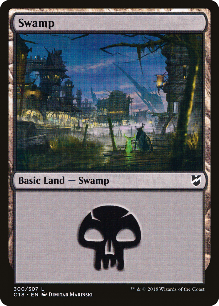 Swamp (300) [Commander 2018]-1