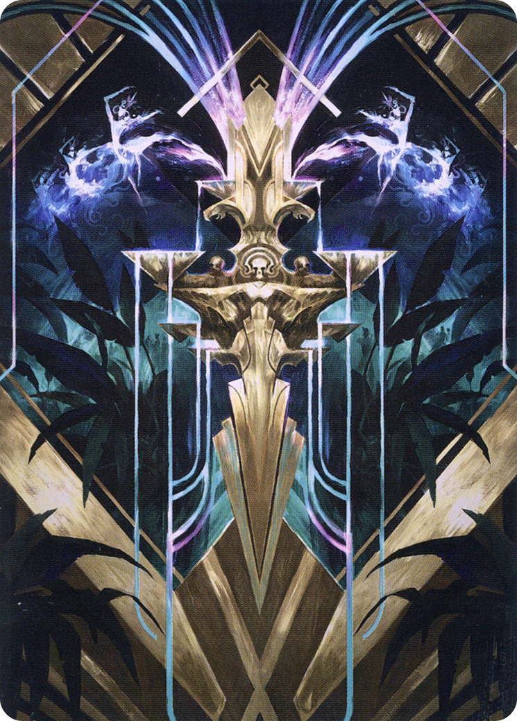 Halo Fountain // Halo Fountain (ASNC-066) - New Capenna Art Series (Borderless)-3