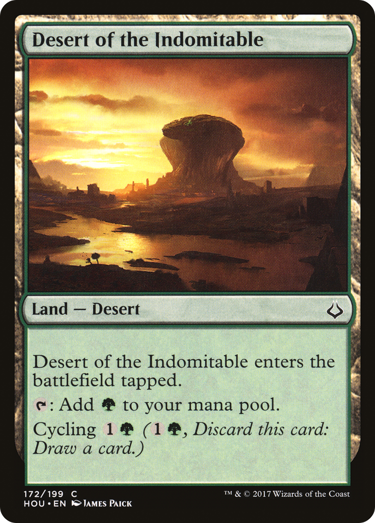 Desert of the Indomitable [Hour of Devastation]-1
