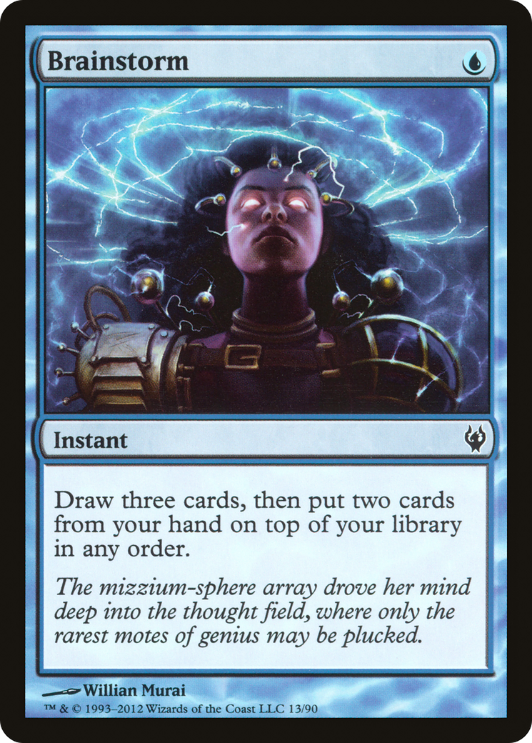Brainstorm [Duel Decks: Izzet vs. Golgari]-1
