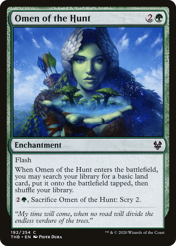Omen of the Hunt [Theros Beyond Death]-1