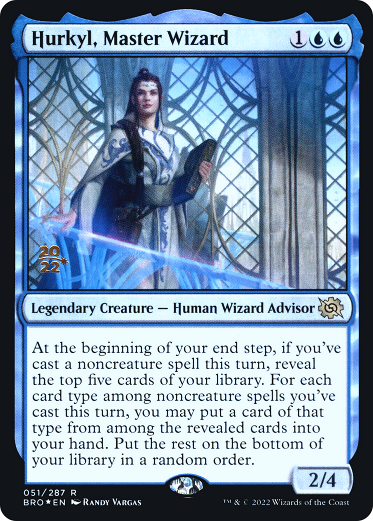 Hurkyl, Master Wizard [The Brothers' War Prerelease Promos]-1