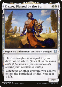 Daxos, Blessed by the Sun [The List]-1