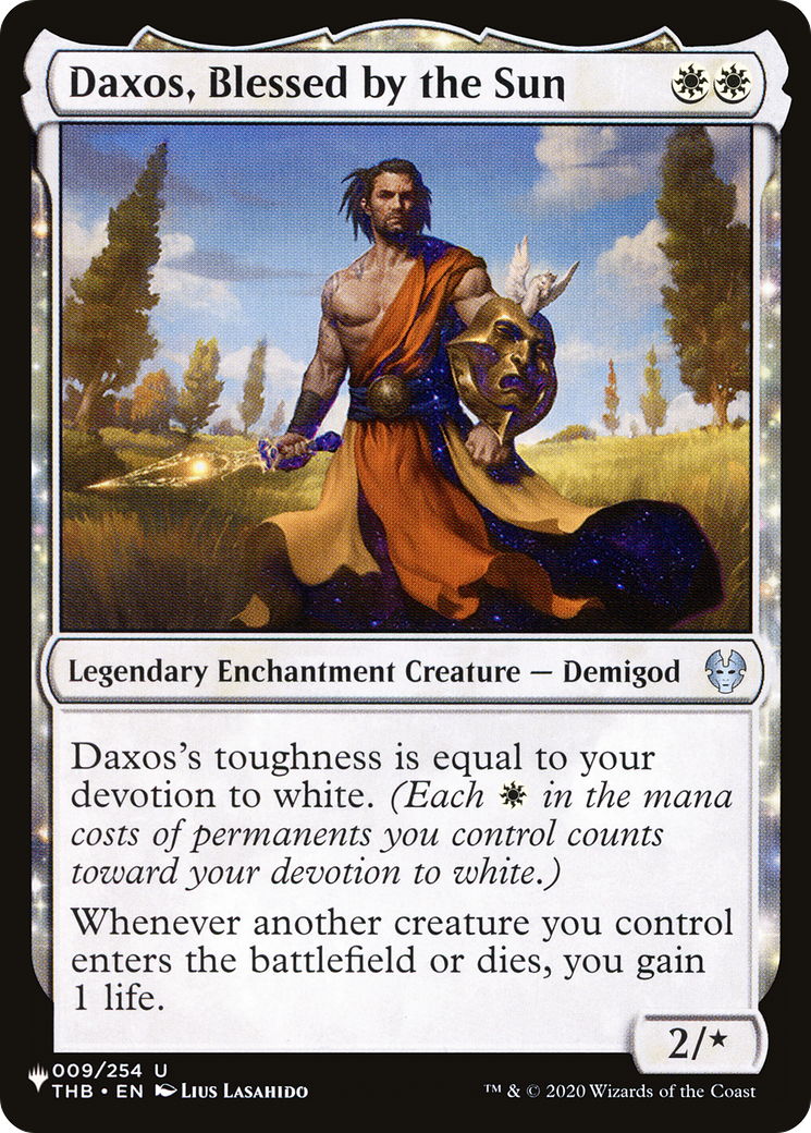Daxos, Blessed by the Sun [The List]-1