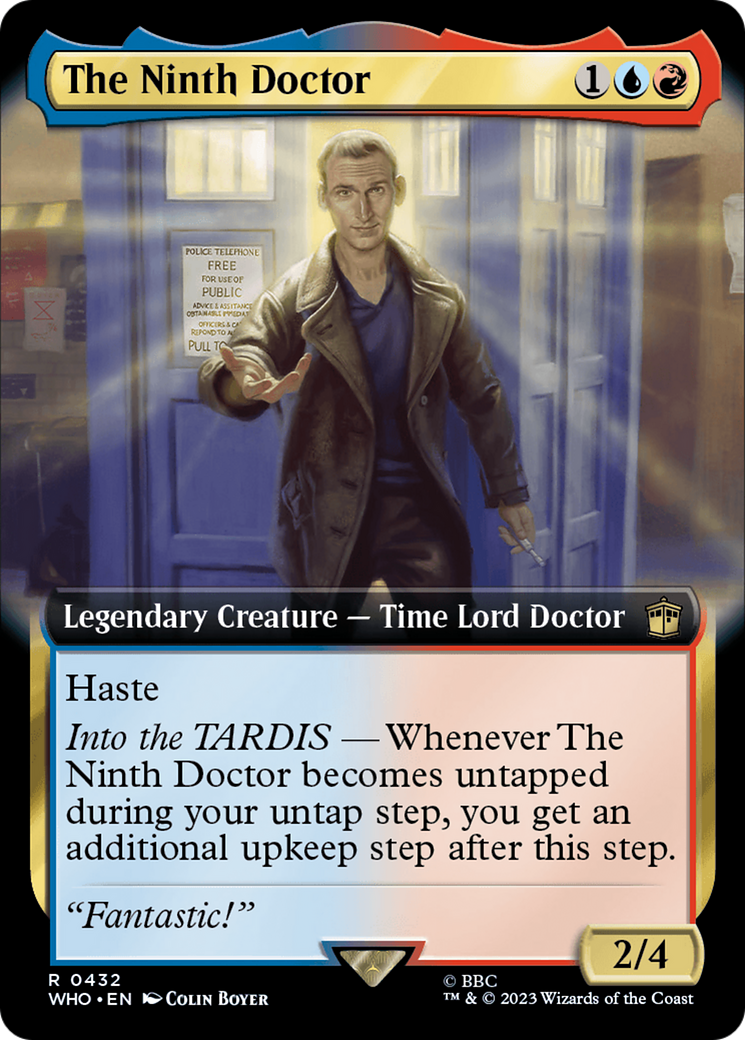 The Ninth Doctor (Extended Art) [Doctor Who]-1