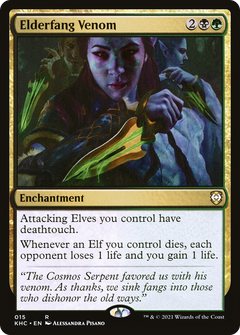 Elderfang Venom [Kaldheim Commander]-1