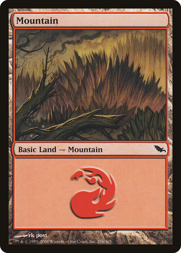 Mountain (296) [Shadowmoor]-1