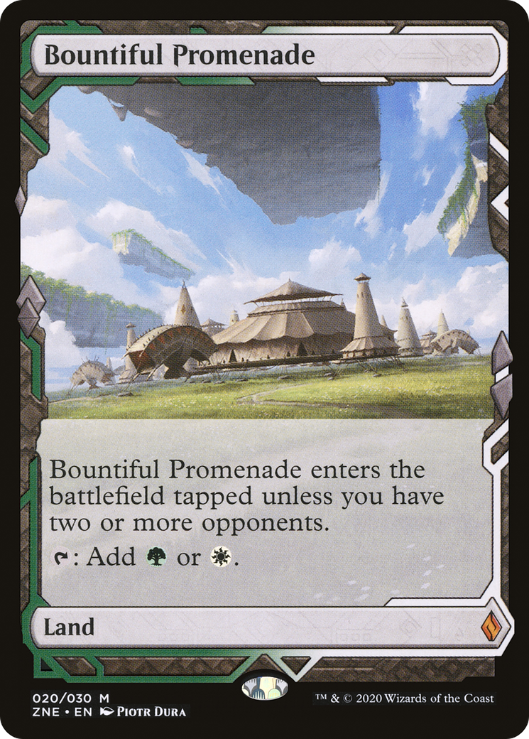 Bountiful Promenade (Expeditions) [Zendikar Rising Expeditions]-1