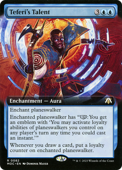 Teferi's Talent (Extended Art) [March of the Machine Commander]-1