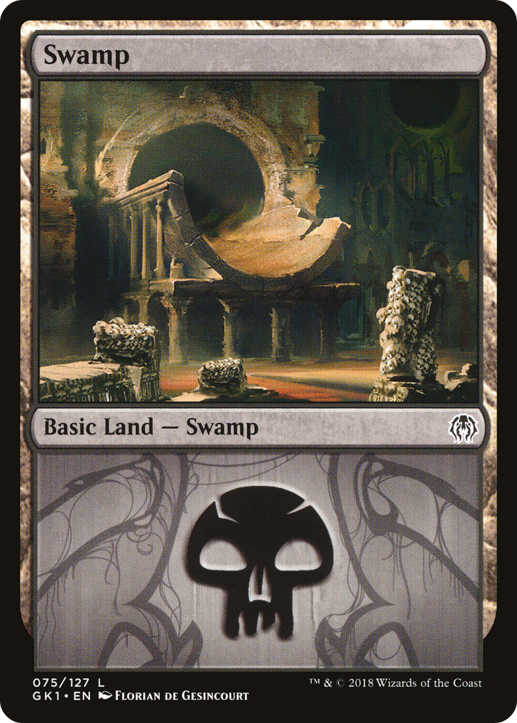 Swamp (75) [Guilds of Ravnica Guild Kit]-1