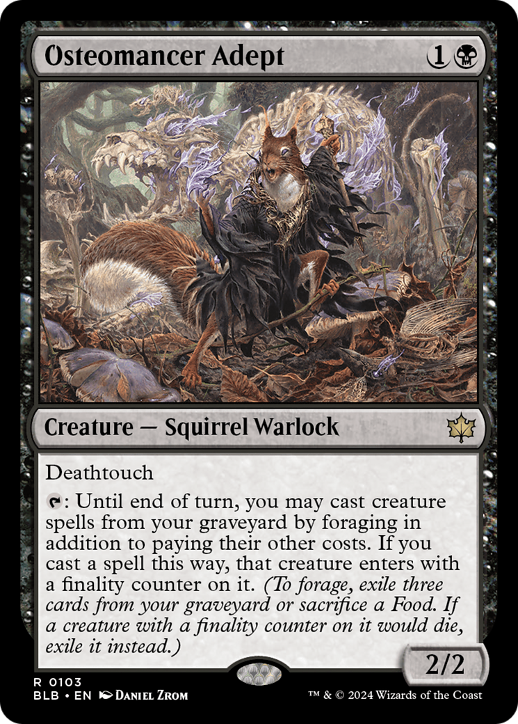 Osteomancer Adept [Bloomburrow]-1