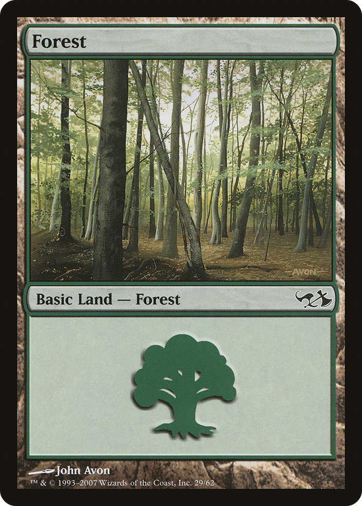 Forest (29) [Duel Decks: Elves vs. Goblins]-1