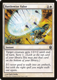 Battlewise Valor [Theros]-1