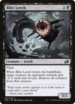 Blitz Leech [Ikoria: Lair of Behemoths]-1