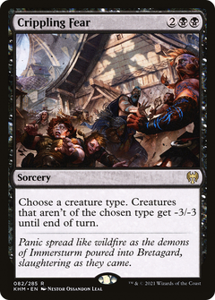Crippling Fear [Kaldheim]-1