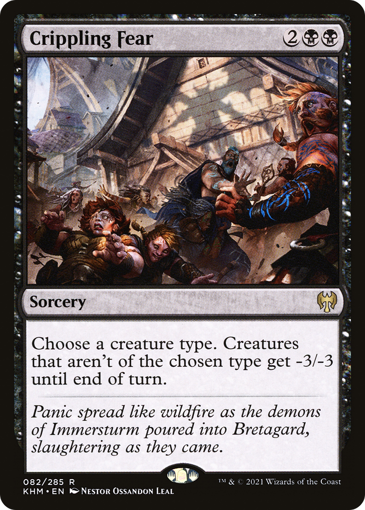 Crippling Fear [Kaldheim]-1