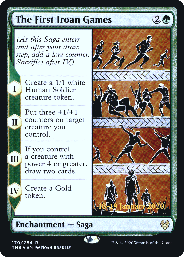 The First Iroan Games [Theros Beyond Death Prerelease Promos]-1